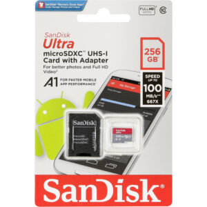 SANDISK Ultra 200GB microSDXC UHS-I Card Class10 100MB/s inkl. Adapter