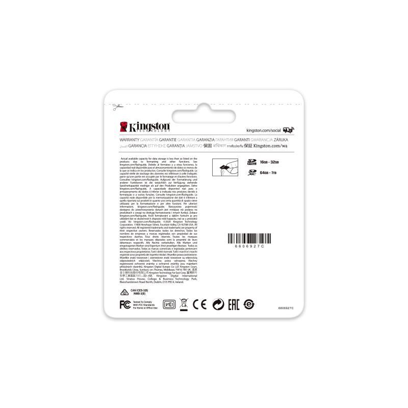 KINGSTON 1TB microSDXC Canvas Go Plus SP