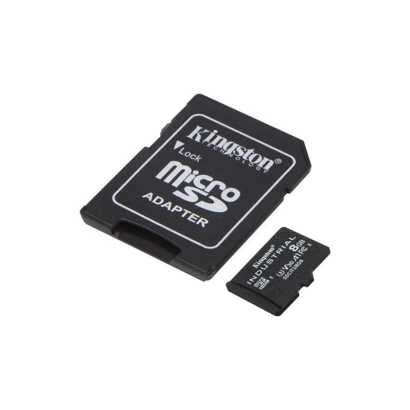 KINGSTON 8GB microSDHC Industrial C10
