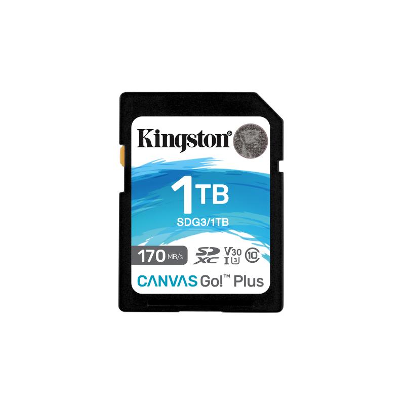 KINGSTON 1TB SDXC Canvas Go Plus 170R