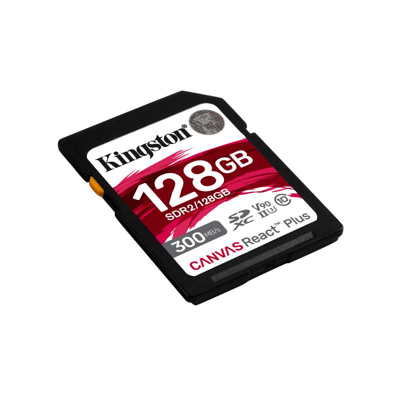 KINGSTON 128GB Canvas React Plus SDXC