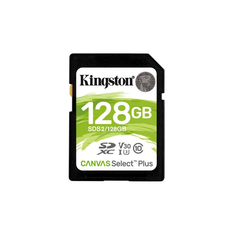 KINGSTON 128GB SDXC Canvas Select Plus