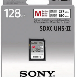 SONY SFM128T.SYM, M-series Tough UHS-II 128GB memory card R277mbs W150mbs