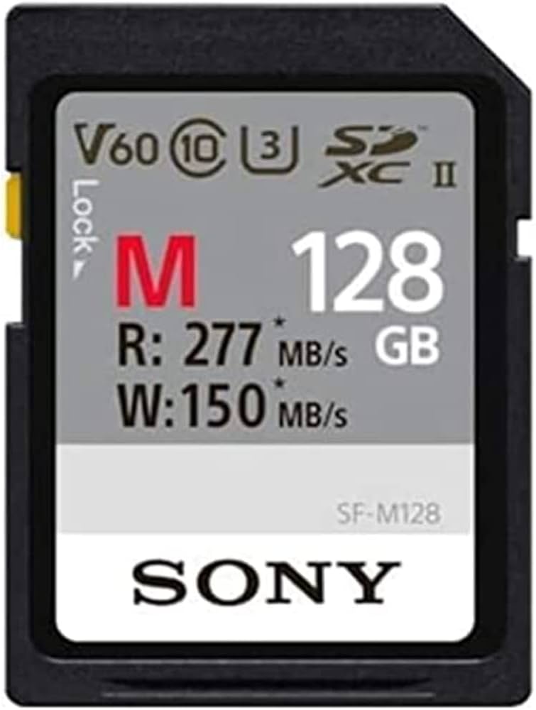 SONY SFM128T.SYM, M-series Tough UHS-II 128GB memory card R277mbs W150mbs - Image 2