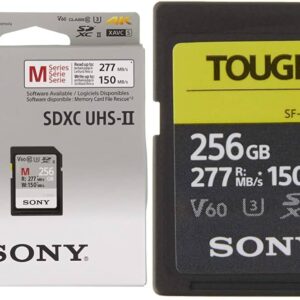SONY SFM256T.SYM, M-series Tough UHS-II 256GB memory card R277mbs W150mbs