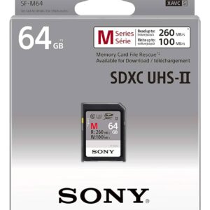 SONY SFM64T.SYM, M-series Tough UHS-II 64GB memory card R277mbs W150mbs