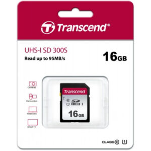 TRANSCEND TS16GSDC300S, SDHC UHS-1 16GB 3D NAND