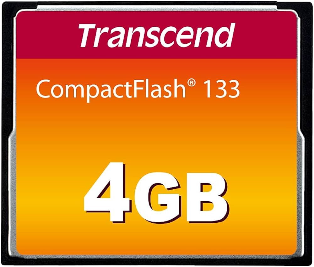 TRANSCEND TS4GCF133, 133X COMPACTFLASH 4GB - Image 2
