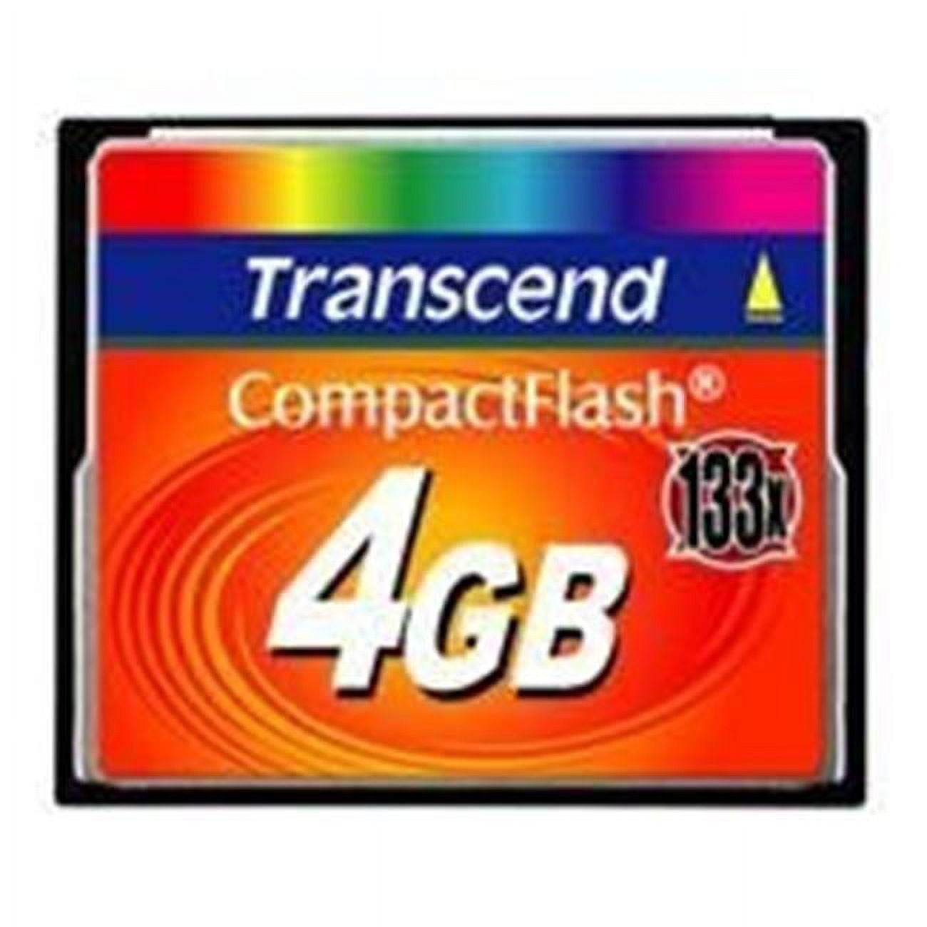 TRANSCEND TS4GCF133, 133X COMPACTFLASH 4GB - Image 3