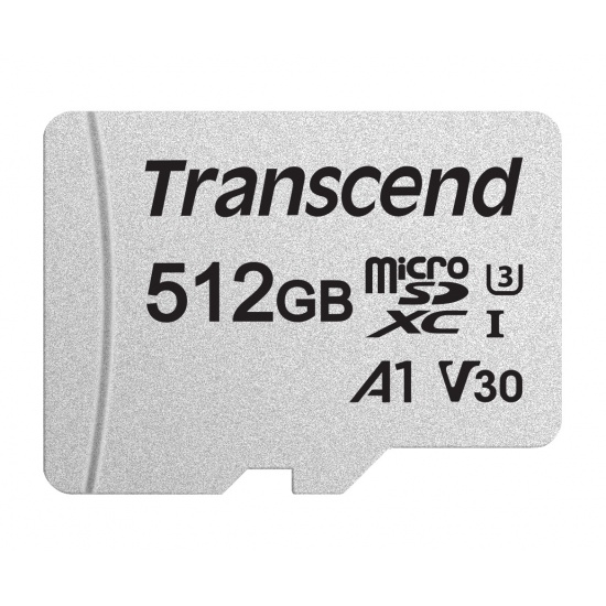 TRANSCEND TS512GUSD300S-A, MICROSDXC UHS3/V30 512GB W/ADAPTER - Image 2