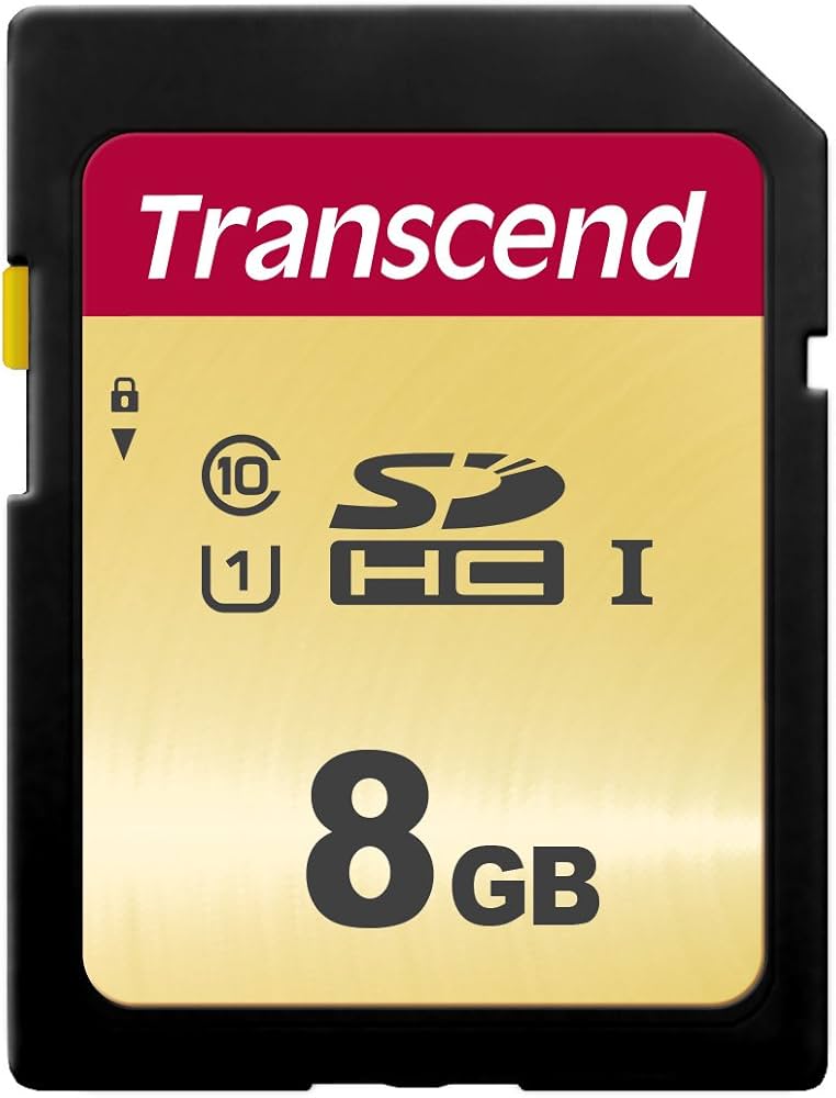 TRANSCEND TS8GSDC500S, SDHC UHS-1 8GB MLC - Image 2