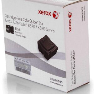 Xerox 108R00935, ColorQube 8570 ink black 4 x 8600  Alkuperäinen xerox