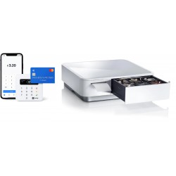 Star Micronics mPOPCBI WHT E+U PRINTER mPOP Combined 58mm Thermal Printer and Cash Drawer, USB-C, USB-B, USB-A x 3, Bluetooth 5.0, Autocutter, White Case - Image 3