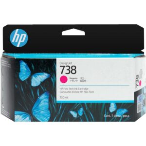 HP HP 738 130-ml Magenta DesignJet Ink Cartridge