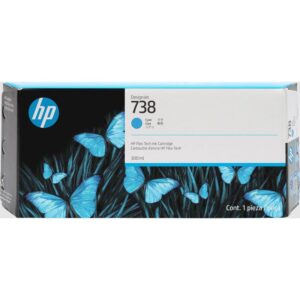 HP HP 738 300-ml Cyan DesignJet Ink Cartridge