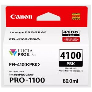 Canon 6777C001, PFI-4100 Alkuperäinen photo black PBK ink tank