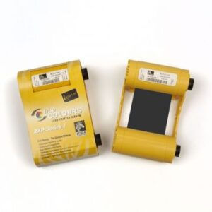 Zebra 800011-101, Ribbon, Mono -Black, 57mmx96m 2.24inx314ft , 1000 Images, ZXP1