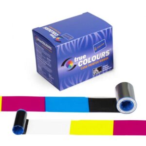 Zebra 800014-945, Ribbon, Zebra i Series, Color-YMCK, 58mmx236m 2.28inx774ft , 600 Images, P640i