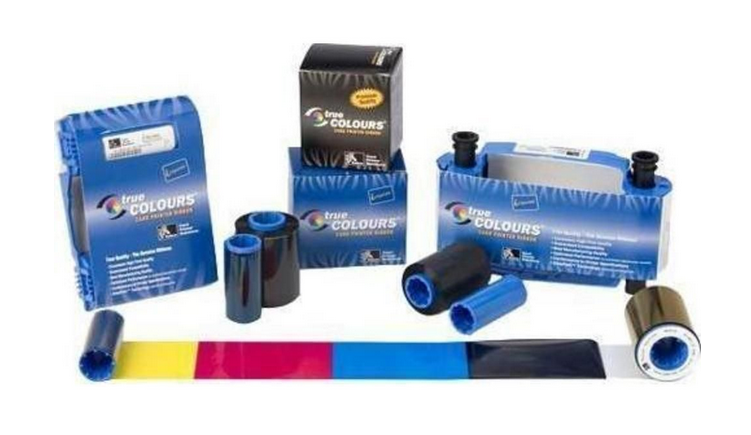 Zebra 800014-980NR, Ribbon, Zebra C Series, Color-YMCKK, 58mmx246m 2.28inx807ft , 500 Images, P640i ,No RFID