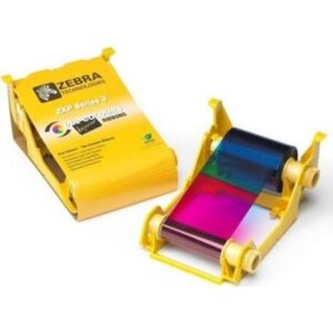 Zebra 800033-303, Ribbon, Mono -Black, 43.7mm width, 57mmx143m 2.24inx469ft , 1450 Images, ZXP3
