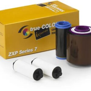 Zebra 800077-770EM, Ribbon, Color-YMCUVK, 60mmx369m 2.36inx1210ft , 750 Images, ZXP7 ,EMEA