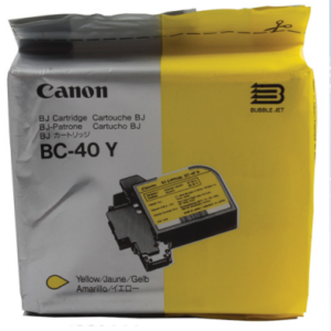 Canon 0893A001, BC-40Y Keltainen, yellow ink cartridge