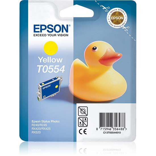 Epson T0554 Yellow Ink Cartridge