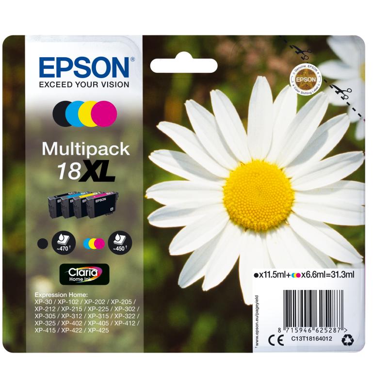 Epson T1816 Multipack 4-colours w/alarm