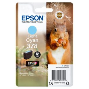 Epson T378 Light Cyan Ink Cartridge