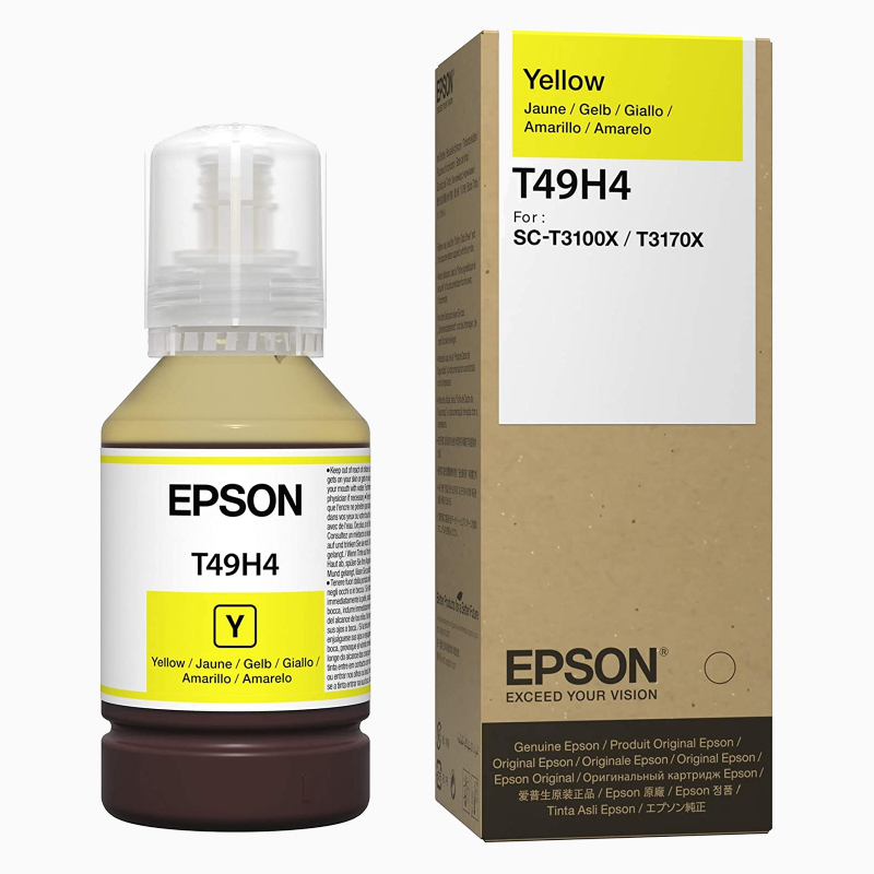 Epson C13T49H400, SC-T3100x Yellow 140ml Alkuperäinen T49H