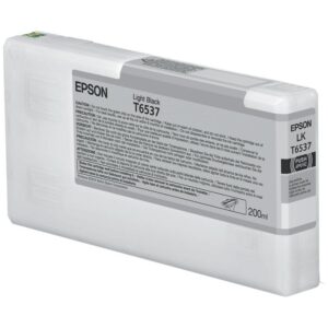 Epson T6537 Ligt Black Ink Cartridge