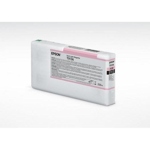 Epson T9136 Vivid Light Magenta Ink Cartridge 200ml
