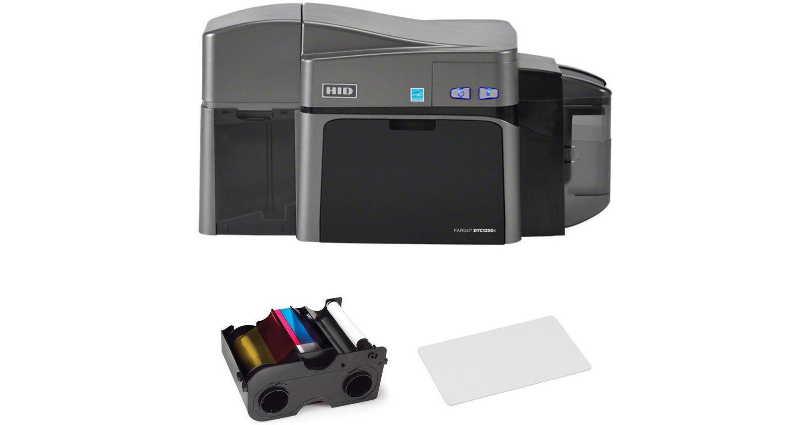 Hid Fargo 050110, DTC1250e Dual-Side Printer: Base Model NA + ISO Magnetic Stripe Encoder