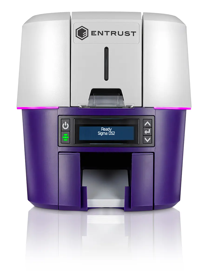Entrust 525301-002, Sigma DS2 Printer, Simplex, 125-Card Input Hopper includes ISO Magnetic Stripe - Image 3