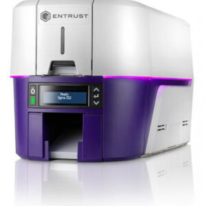 Entrust 525301-006, Sigma DS2 Printer, Duplex, 125-Card Input Hopper includes ISO Magnetic Stripe - Supports Card Lamination Module, SLM