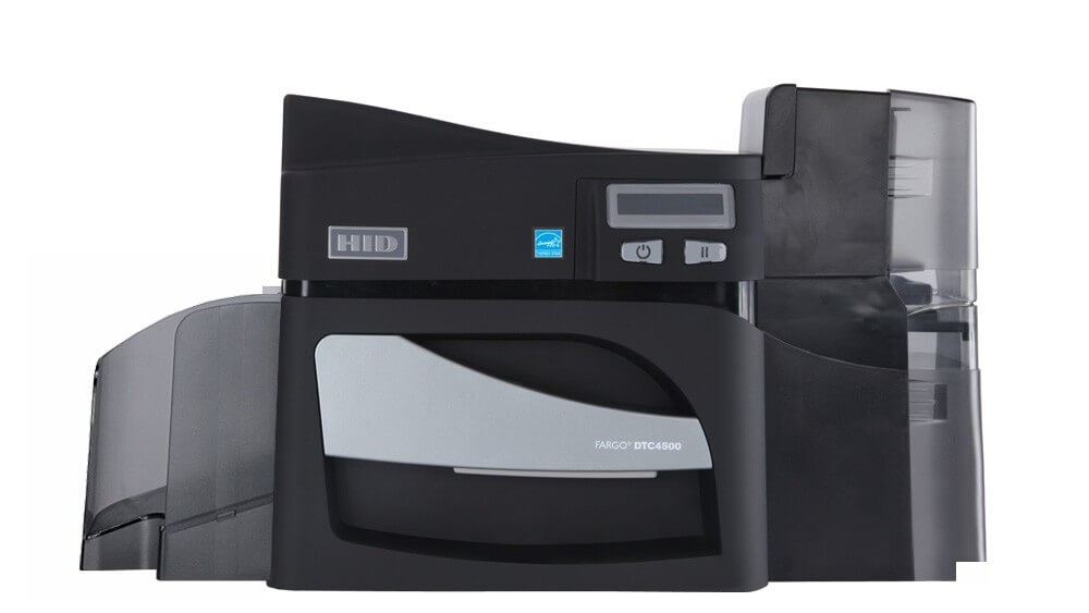 Hid Fargo 055110, DTC4500e Dual-Side Printer: Base Model + ISO Magnetic Stripe Encoder - WITHOUT Locking Hoppers - Image 4