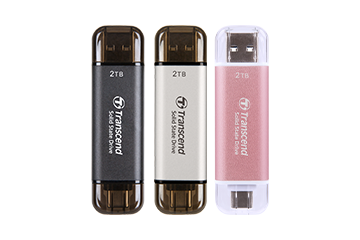 TRANSCEND 128 GB EXTERNAL SSD STICK, USB/USB-C 10GBPS - ESD310C - Image 4