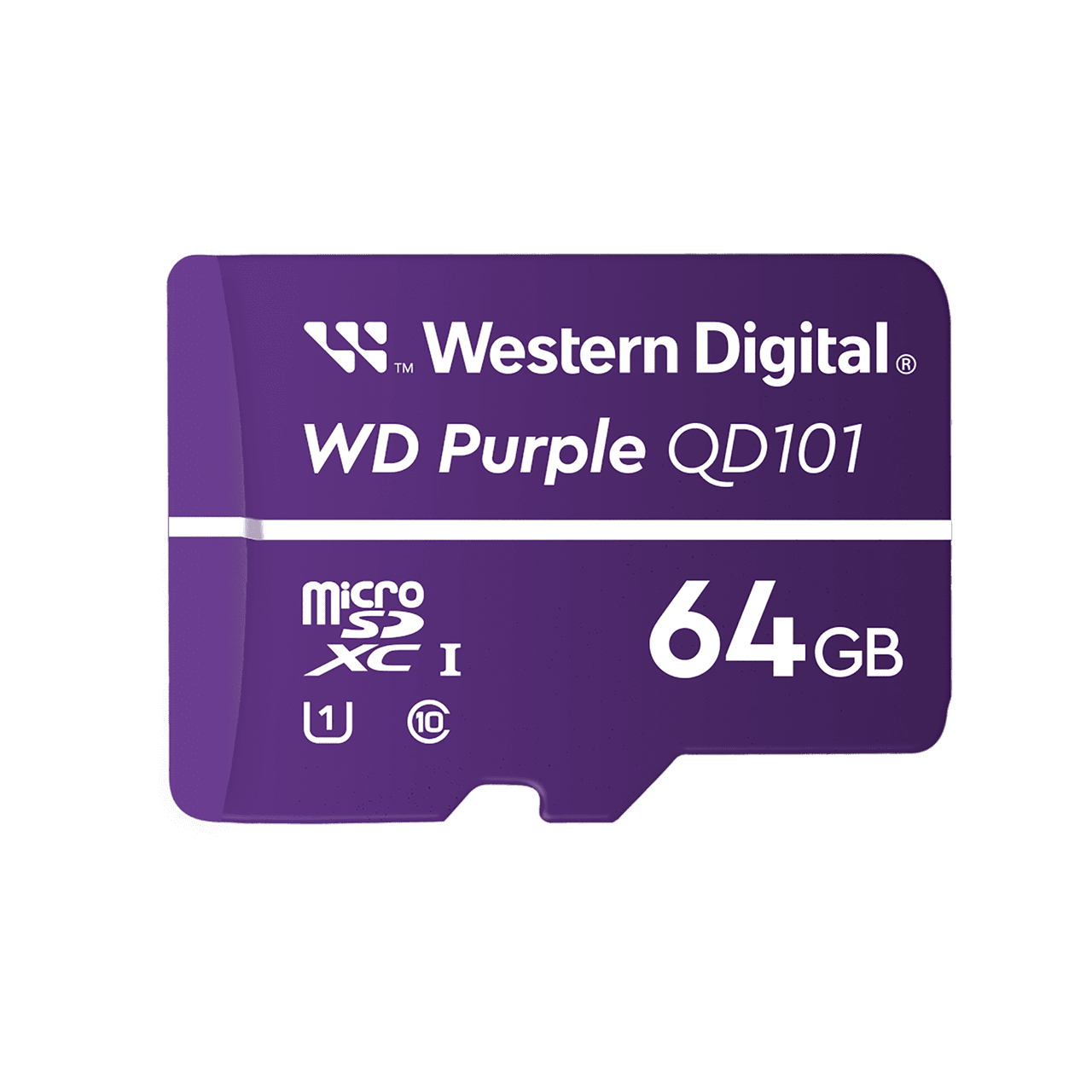WD WDD064G1P0C-85AEL0, Purple 64GB SC QD101 microSD - Image 2