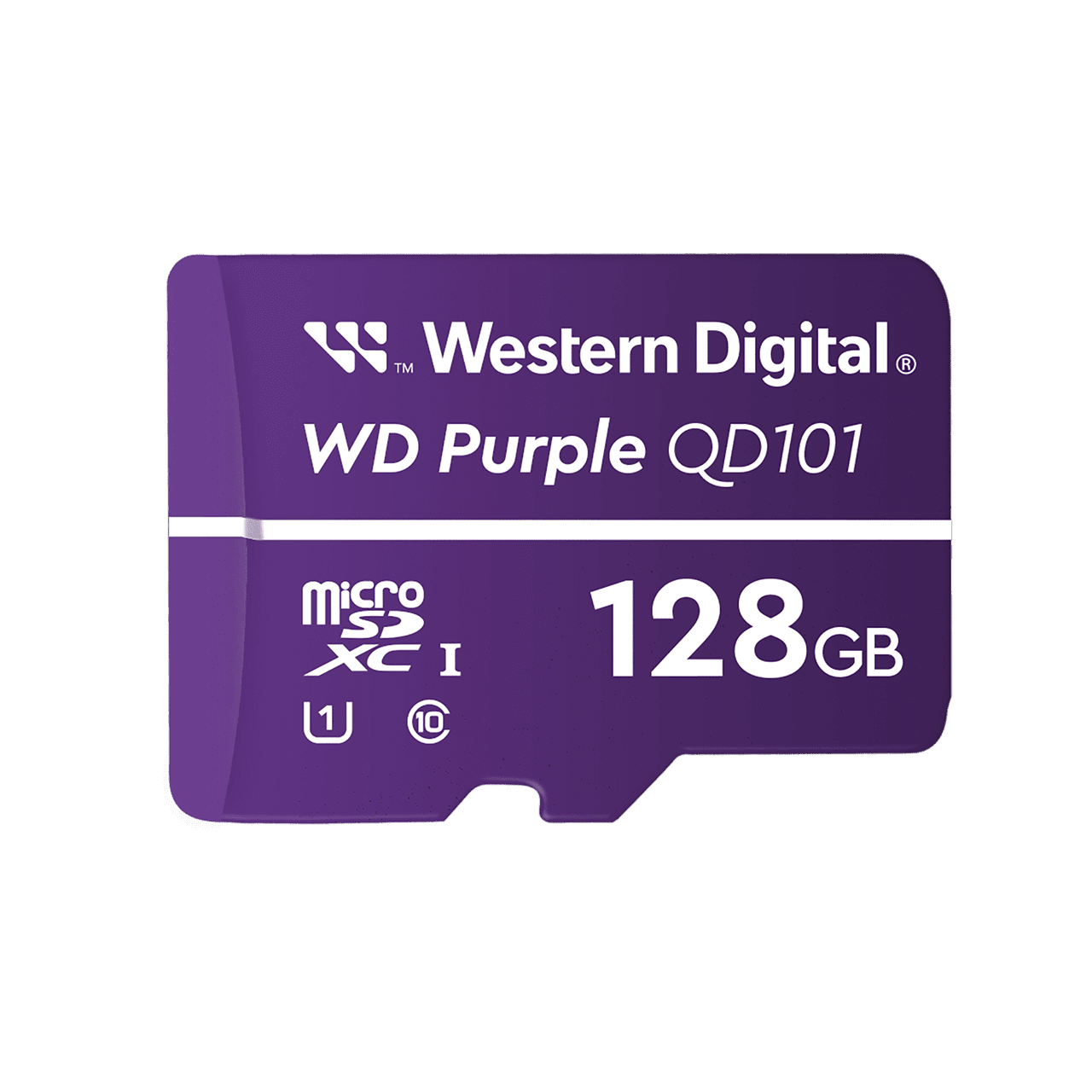 WD WDD128G1P0C-85AEL0, Purple WD Purple 128GB Surveillance microSD XC Class - 10 UHS 1 - Image 2