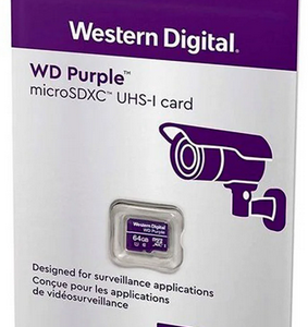 WD WDD064G1P0C-85AEL0, Purple 64GB SC QD101 microSD