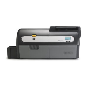 Zebra Z72-000C0B00EM00, ZEBRA PRINTER ZXP SERIES 7, DUAL SIDED, UK/EU CORDS, USB, 10/100 ETHERNET, LINEAR BARCODE SCANNER