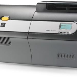 Zebra Z72-0M0W0B00EM00, ZEBRA PRINTER ZXP SERIES 7, DUAL SIDED, UK/EU CORDS, USB, 10/100 ETHERNET + 802.11 WIRELESS, ISO HICO/LOCO MAG S/W SELECTABLE, LINEAR BARCODE SCANNER