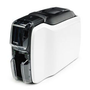 Zebra ZC11-0000Q00EM00, QuikCard kit including ZC100 Single Sided printer, CardStudio 2.0 Standard application, 200 white PVC cards, YMCKO ribbon 200 images