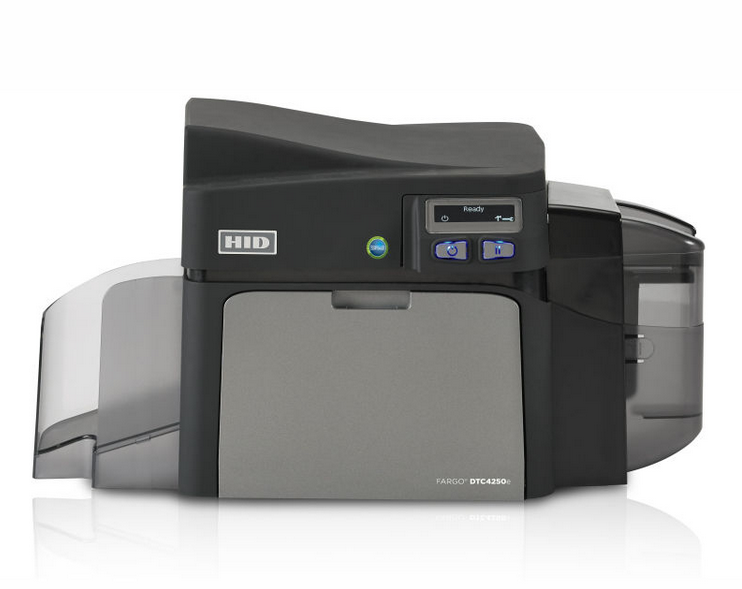 Hid Fargo 055440, DTC4500e Dual Side Printer: with Single-Side Lamination:Base Model USB Ethernet + integrated iCLASS and MIFARE/DESFire..