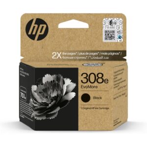 HP HP 308e EvoMore Black Original Ink Cartridge
