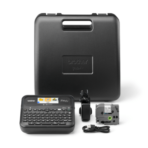 BROTHER PT-D610BTVP P-touch Desktop Label Printer up to 24mm USB and Bluetooth Connection Includes Carry Case and AC-adapter