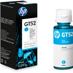 HP M0H54AE, GT52 Original Ink Bottle Cyan, Alkuperäinen HP värikasetti
