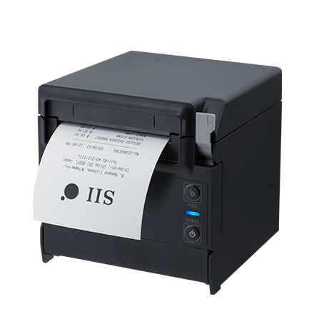 Seiko 22450127, RP-F10-K27J1-2 UK 10819 POS Printer, Top/Front Exit, USB/USB-A, Black UK