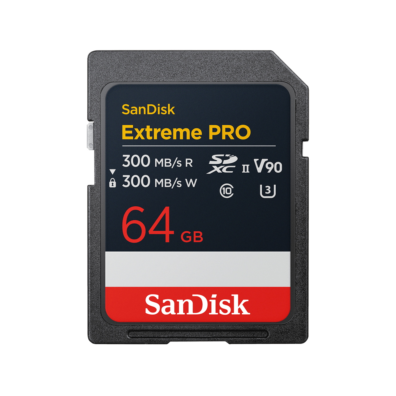 SanDisk SDSDXDM-064G-GN4IN - 64GB Extreme PRO SDXC UHS-II V90 Muistikortti