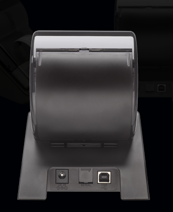 Seiko 42-900111, SLP650-EU SLP650 Printer Unit, 12V, 300 dpi, USB, incl. AC AdapterPW-B1230-W2-E, USB Cable IFC-WH-001U, label roll and documentation - Image 2